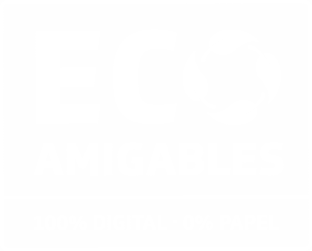 Icono de Eco amigable blanco